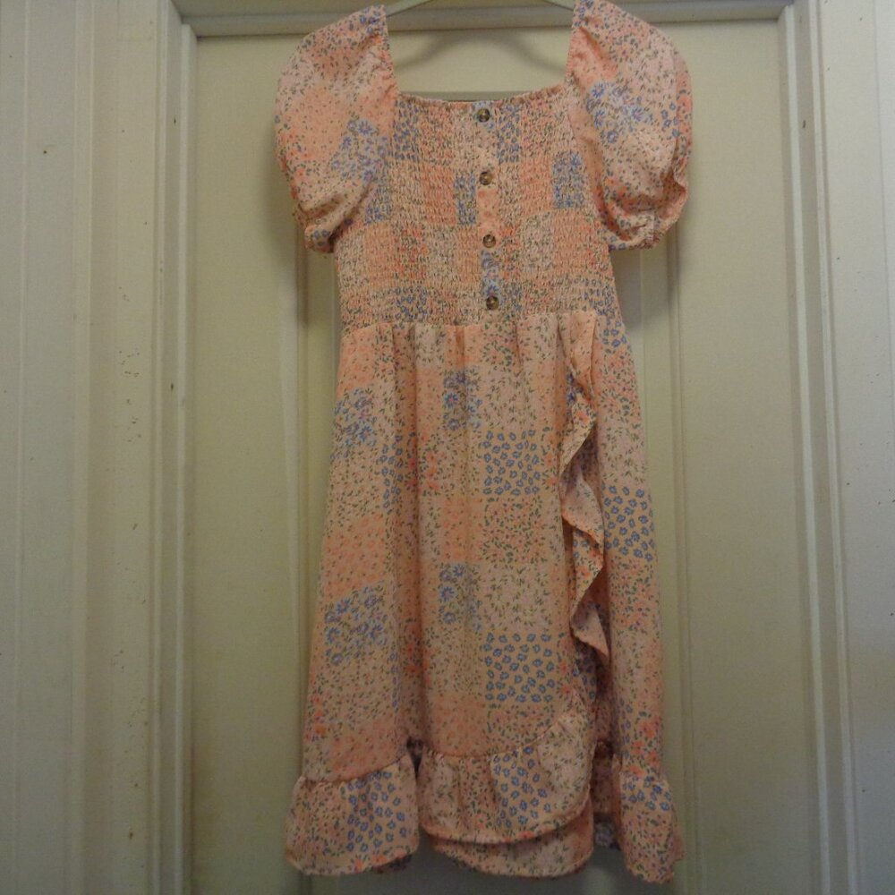 GIRLS PRETTY FEMININE DRESS BY WONDER NATION XL 14/16